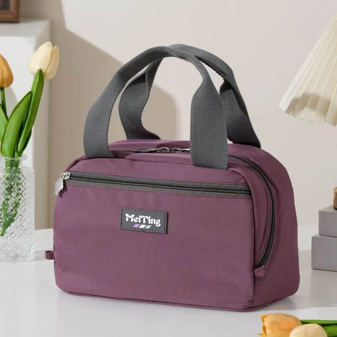 MEITING Premium Fabric Lunch Box Bag