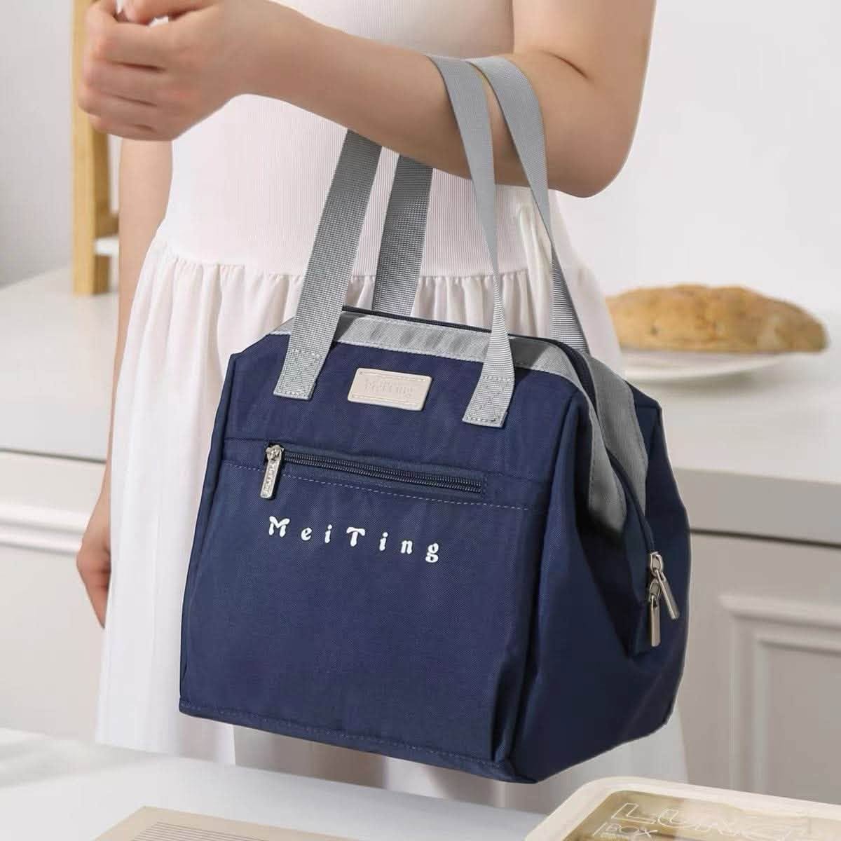 MEITING Brand  Premium Fabric Lunch Box Bag
