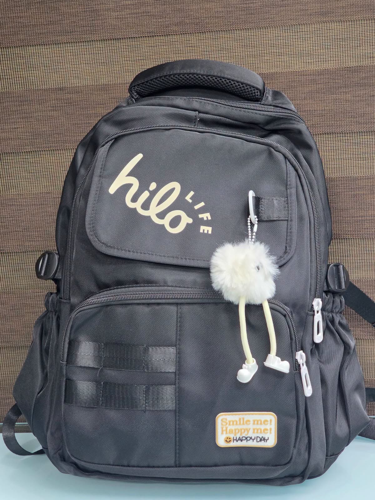 Hello Brand Premium Fabric School Bag