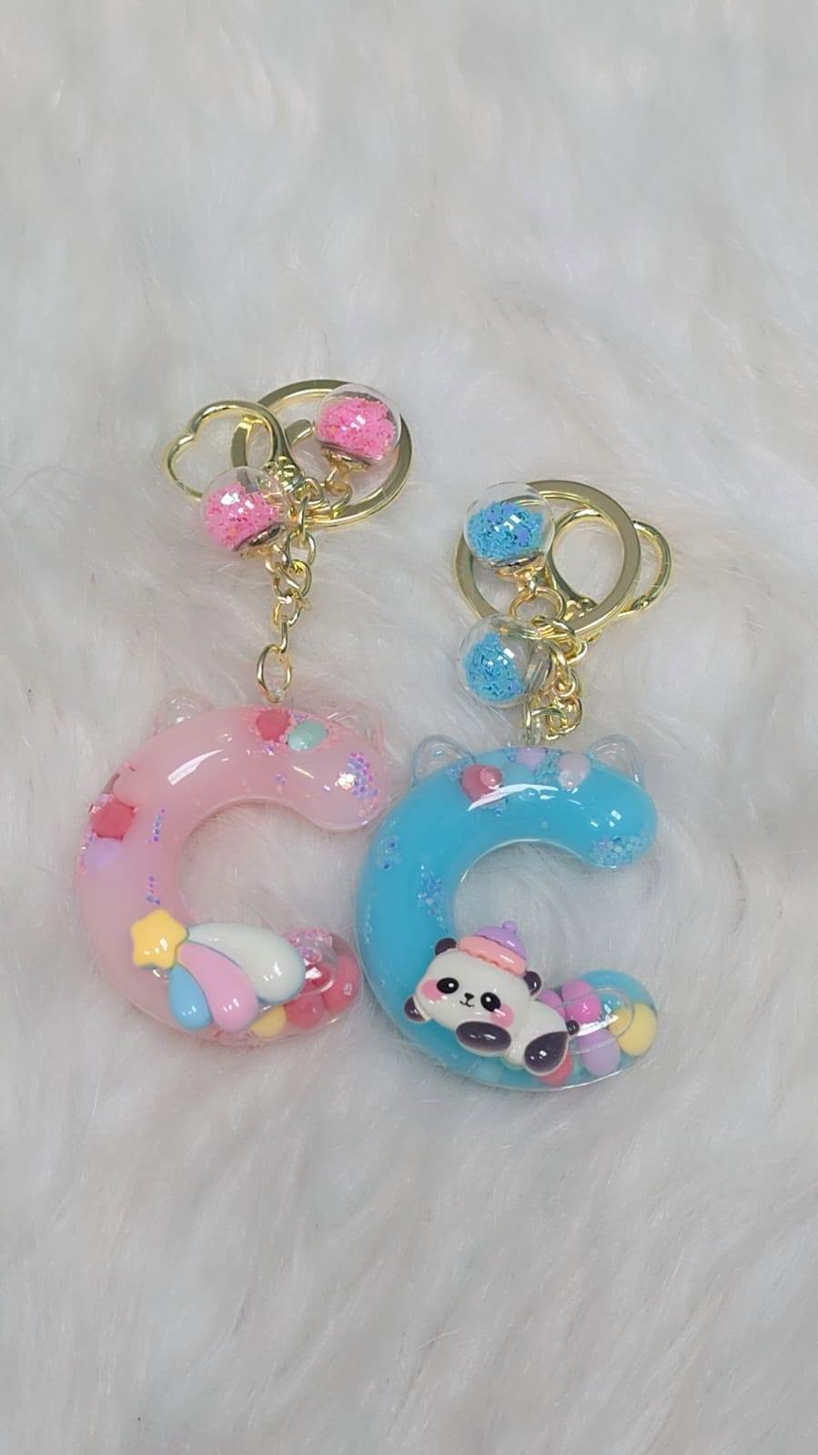 Alphabet Key Ring