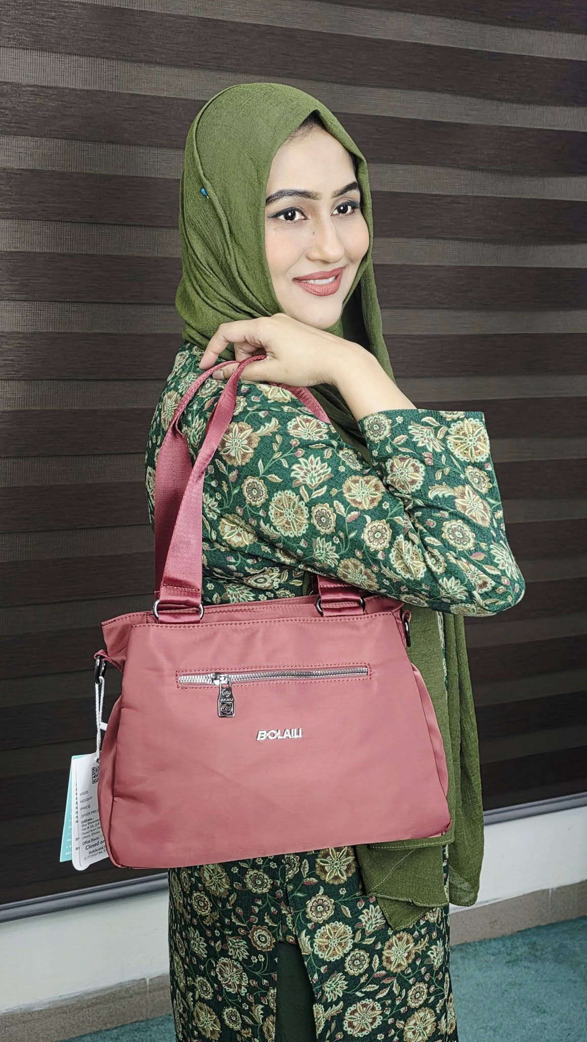 Bolaili Brand Premium Fabric Mini Tote Bag