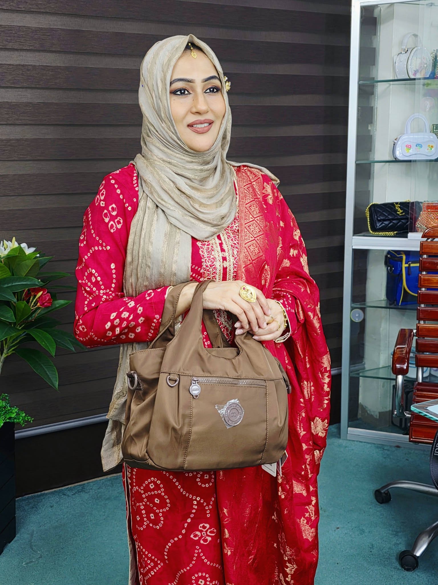 JIELSHI Premium Quality Fabric Material Bag 1233