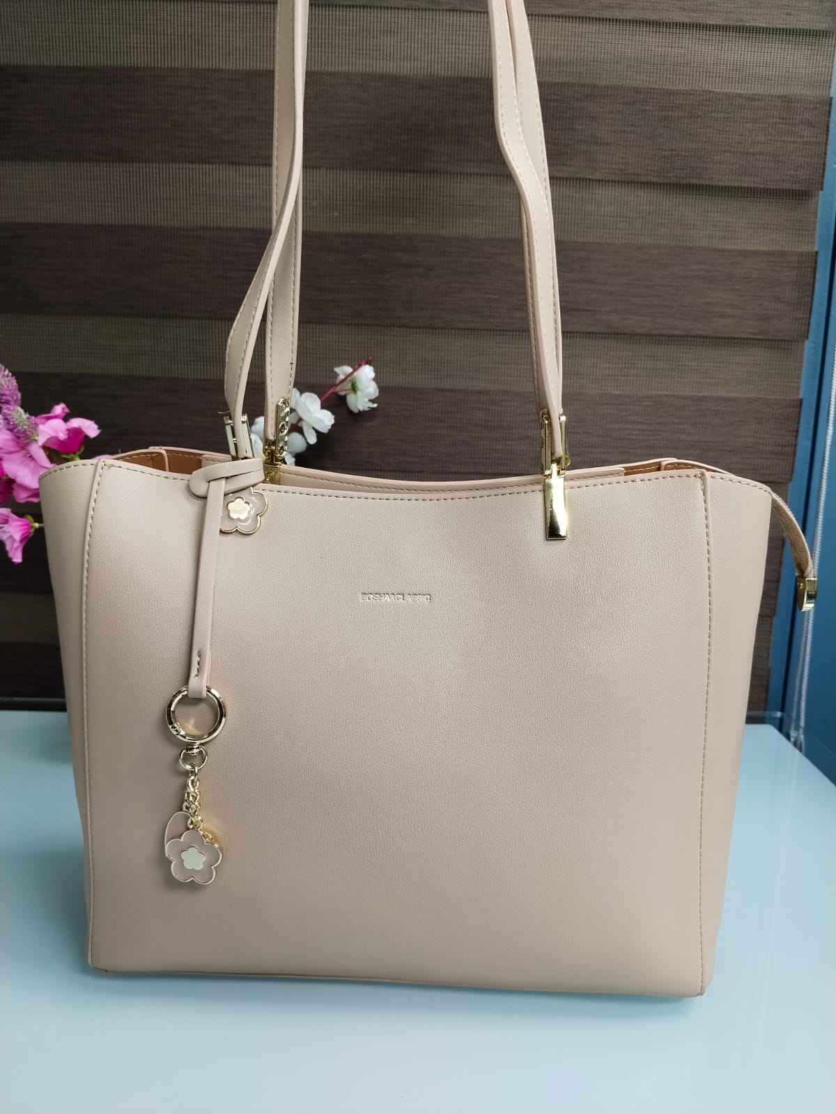 BOSHA & CLASSIC Premium Imported PU Leather Ladies Bag