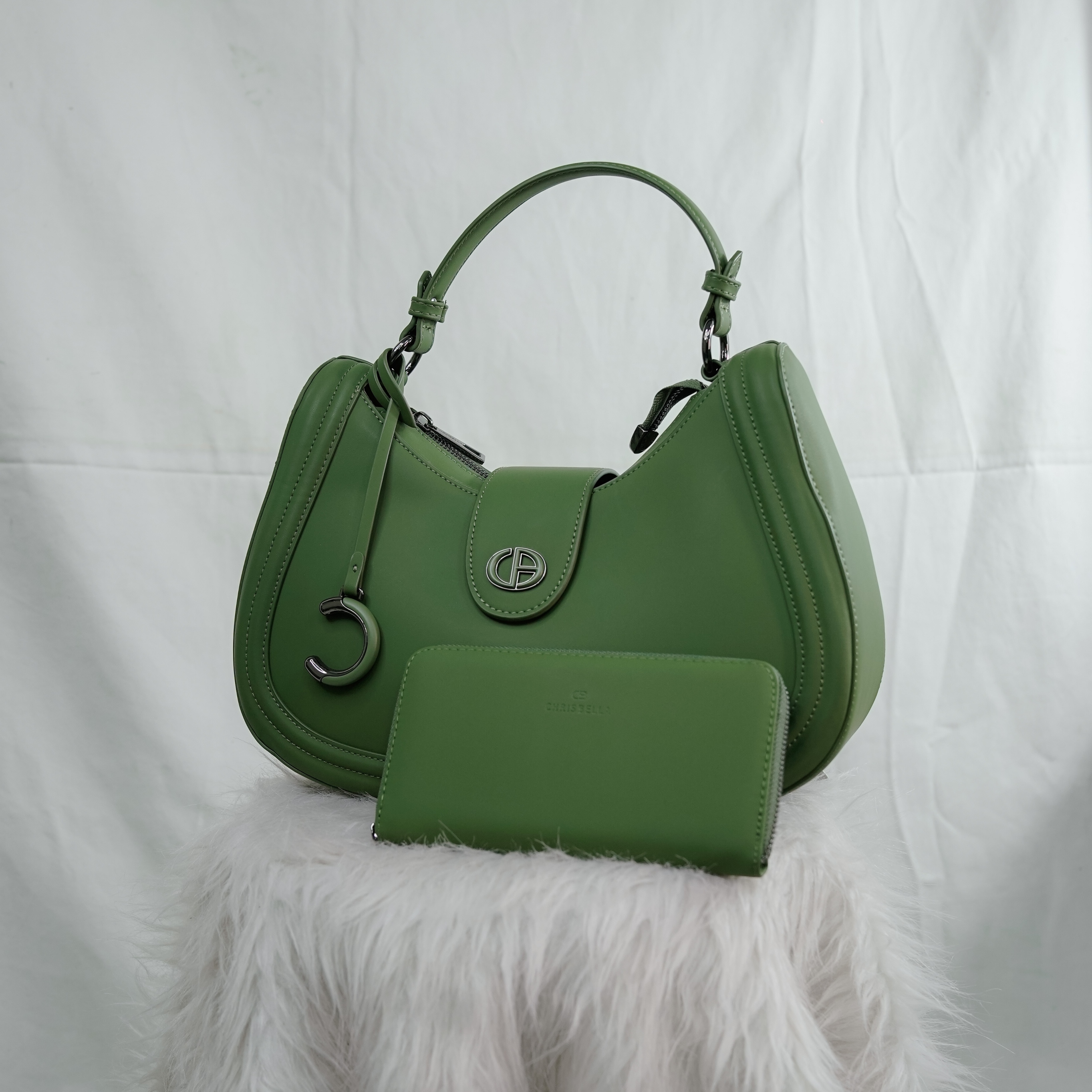 Chrisbella Brand Premium Leather Hand Bag