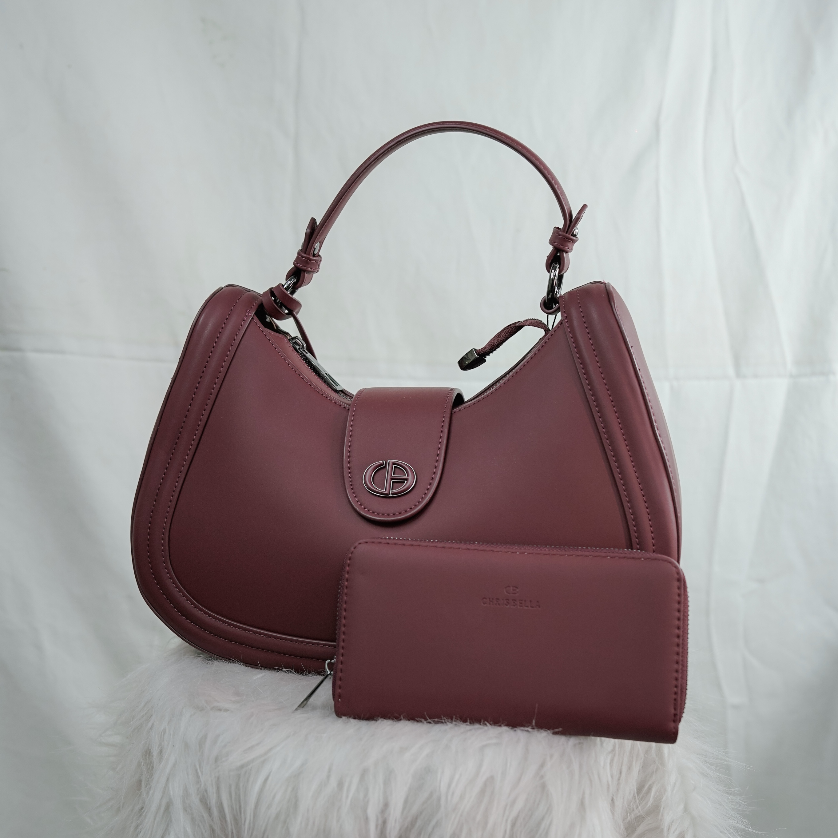 Chrisbella Brand Premium Leather Hand Bag — view 7