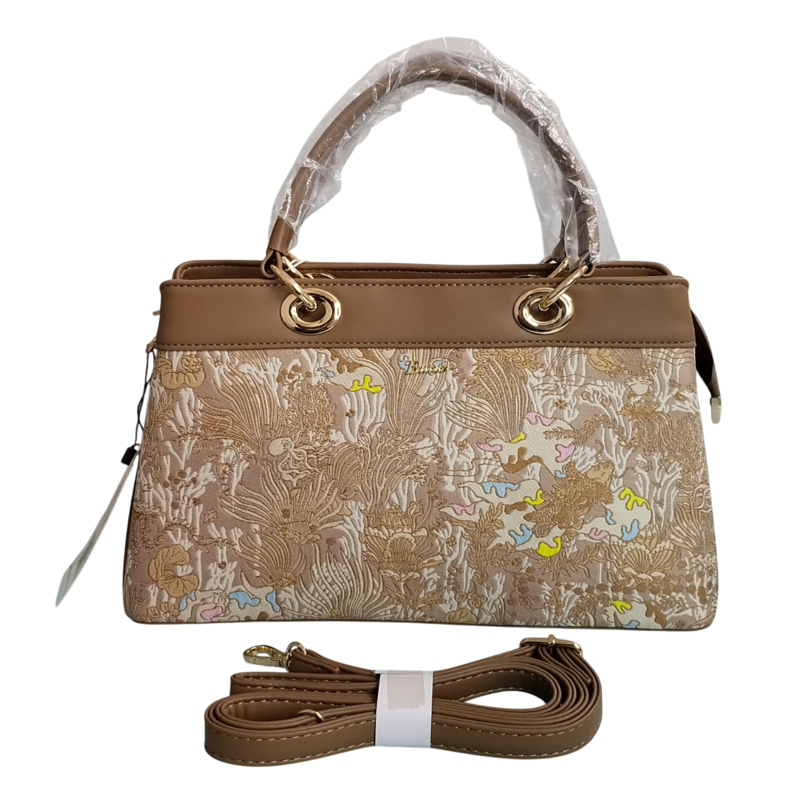 Butun Brand Lusarious Printed Hand Bag – (13" x 8")