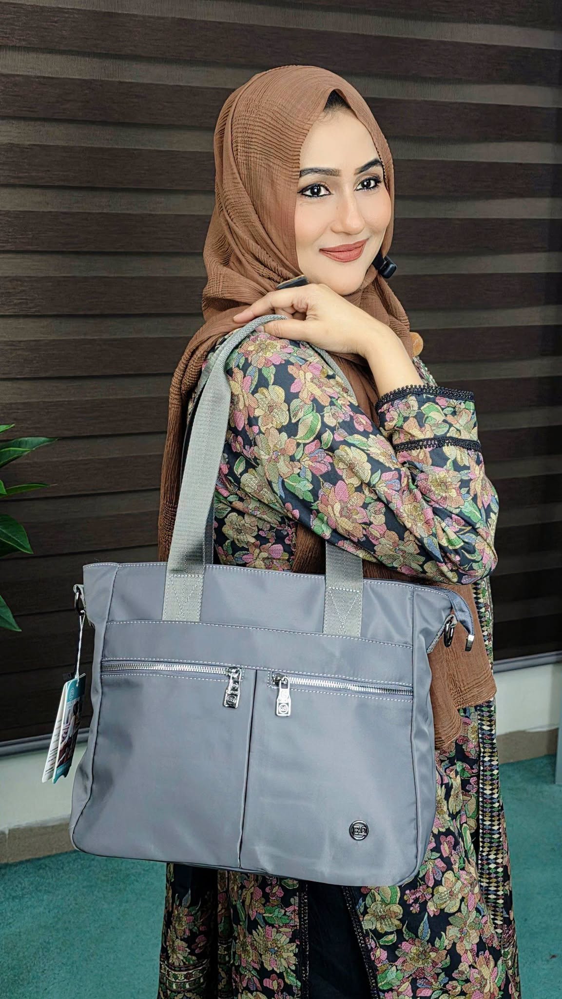 Bolaili Brand Premium Fabric Tote Bag (86054)