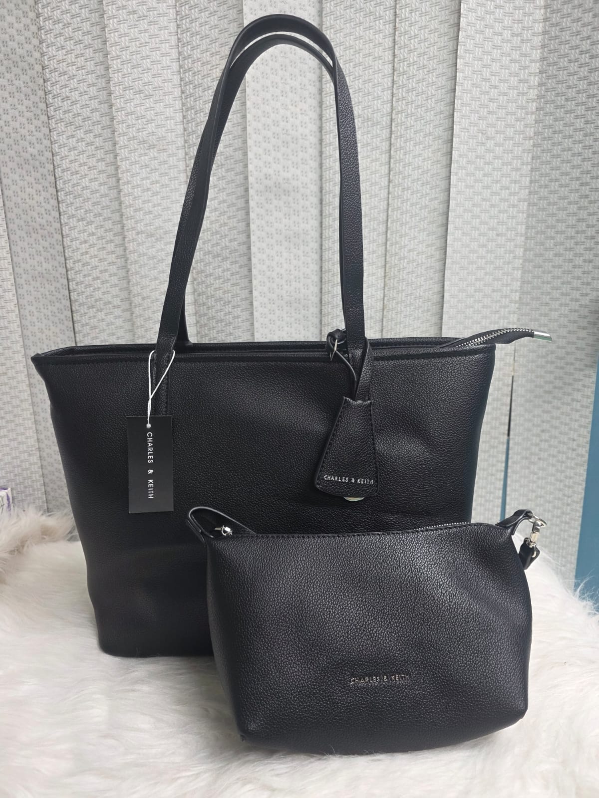 Charles & Keith Brand Premium Leather Side Bag
