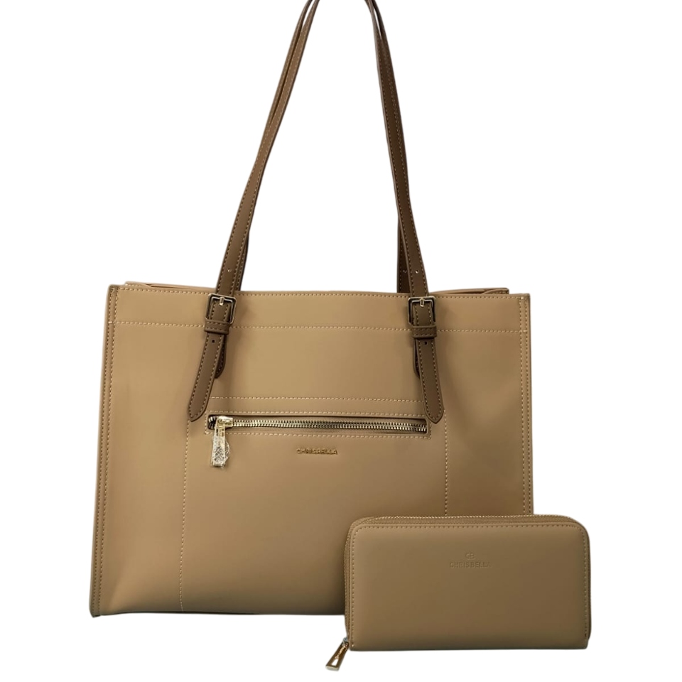 Chrisbella Brand Luxurious Shoulder Bag – 11" x 14.5"