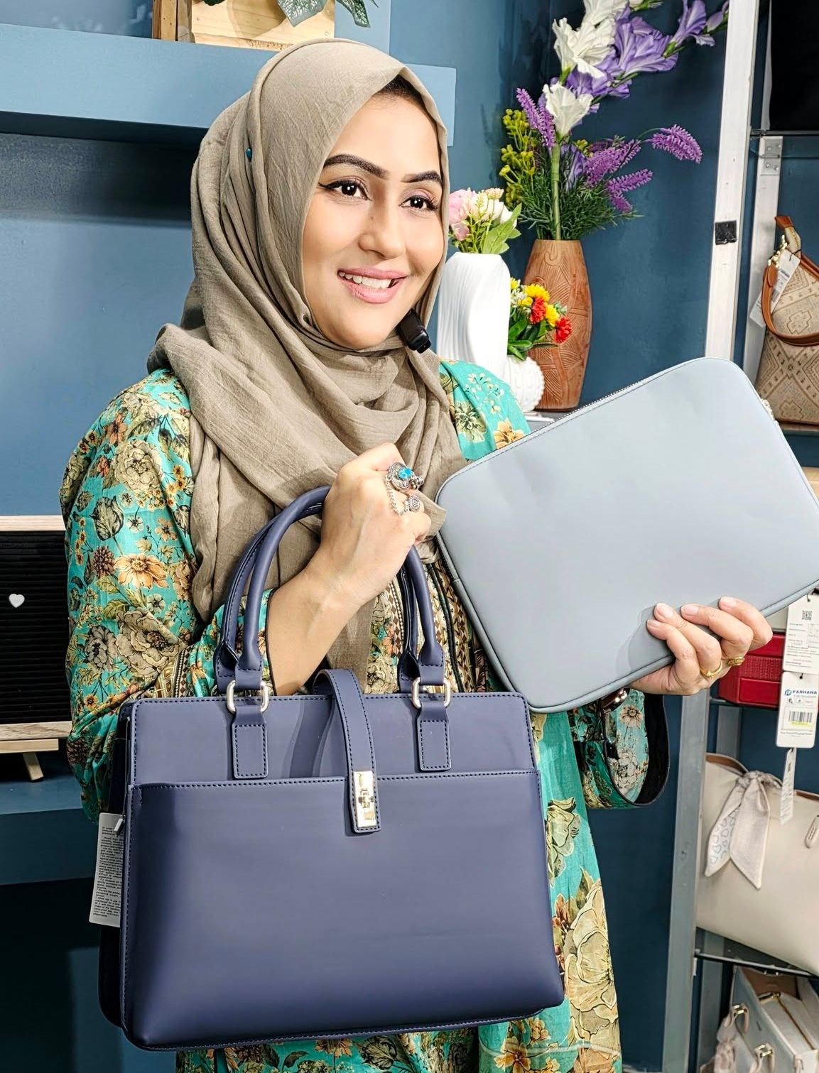 Chrisbella Brand Luxury Leather Hand Bag