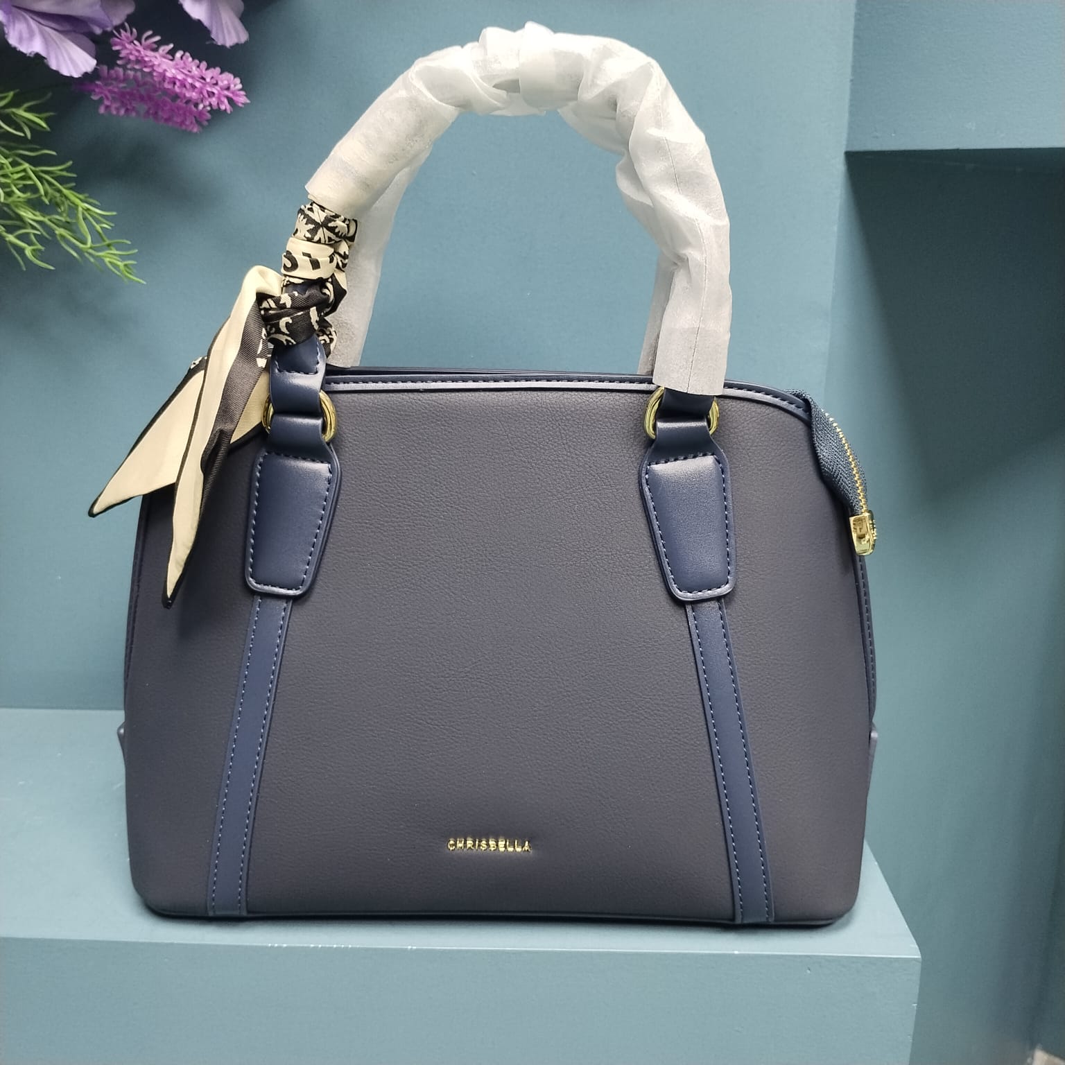 Chrisbella Premium Leather shoulder Bag (7002)