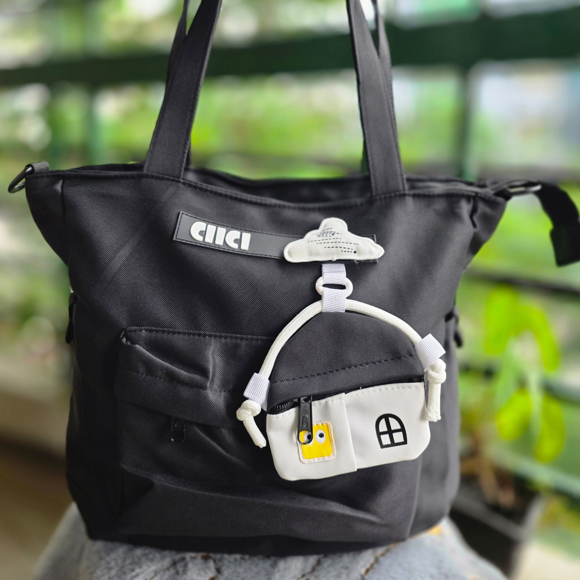 CIICI Brand Luxurious Fabric Tote Bag