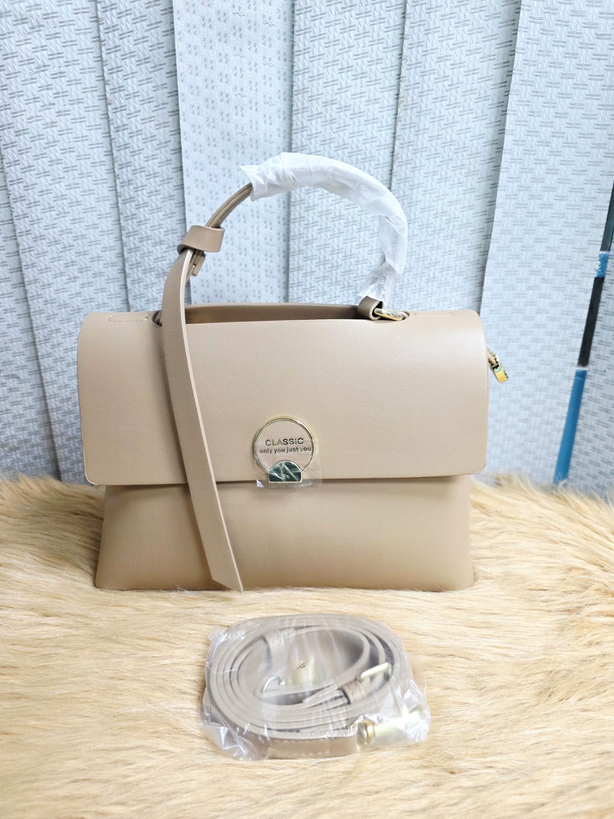 Classic Brand Premium Leather Side Bag