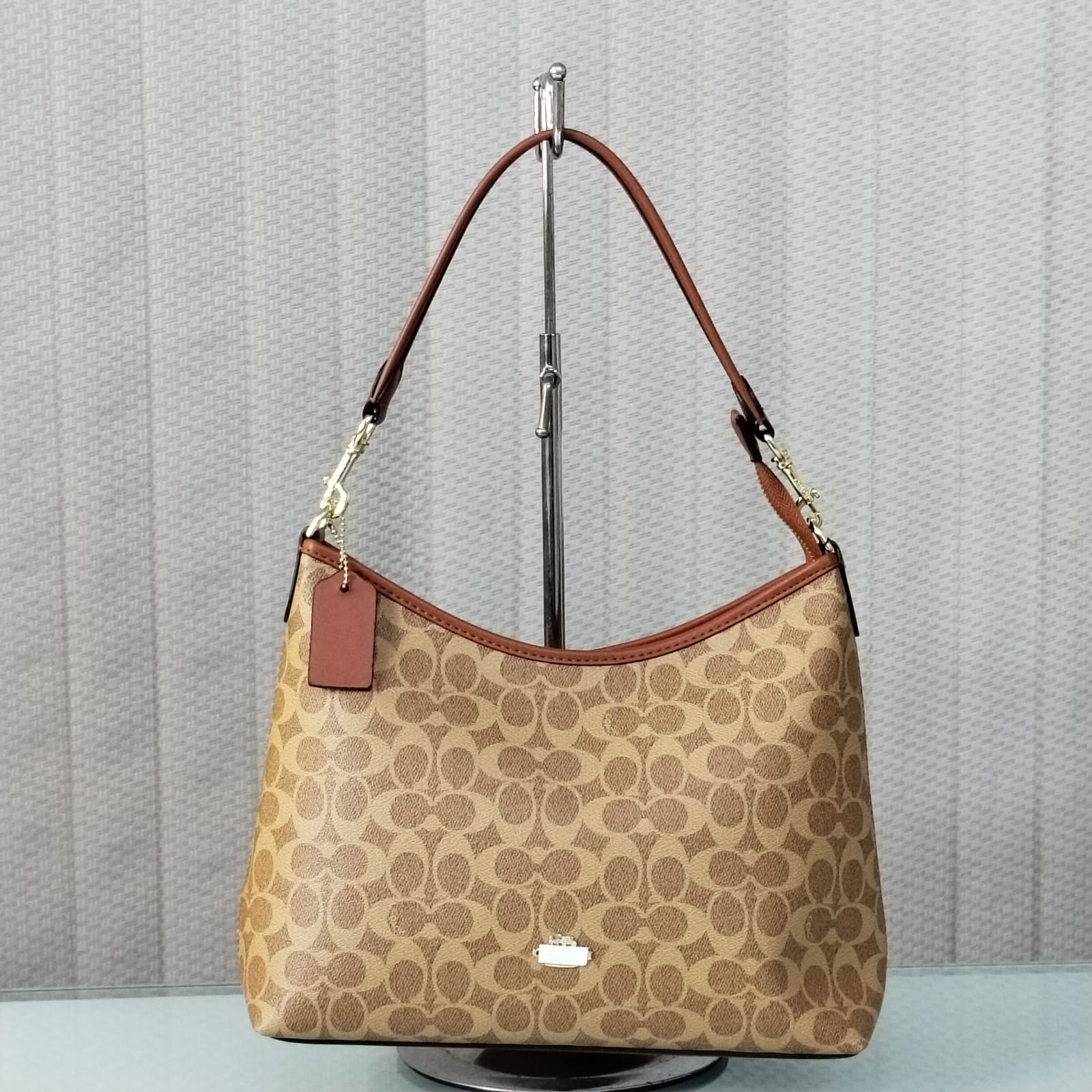 Coach Brand Premium Leather Shoulder Bag (55320)