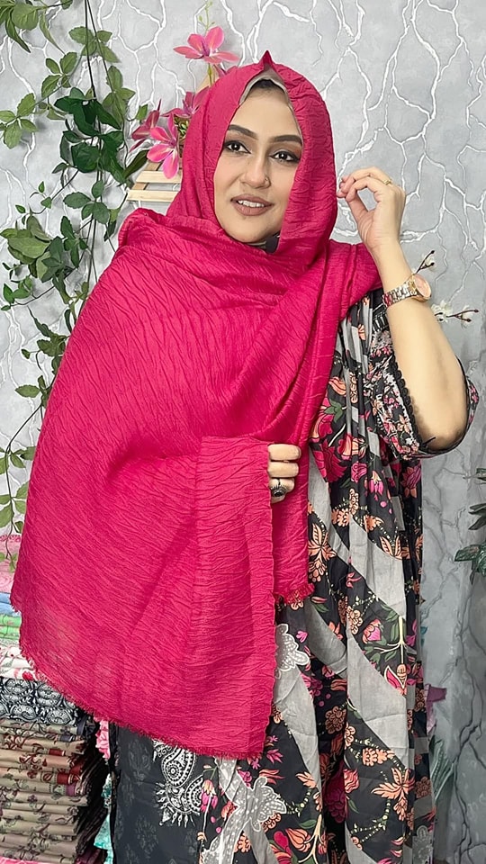 Crushed Cotton Hijab
