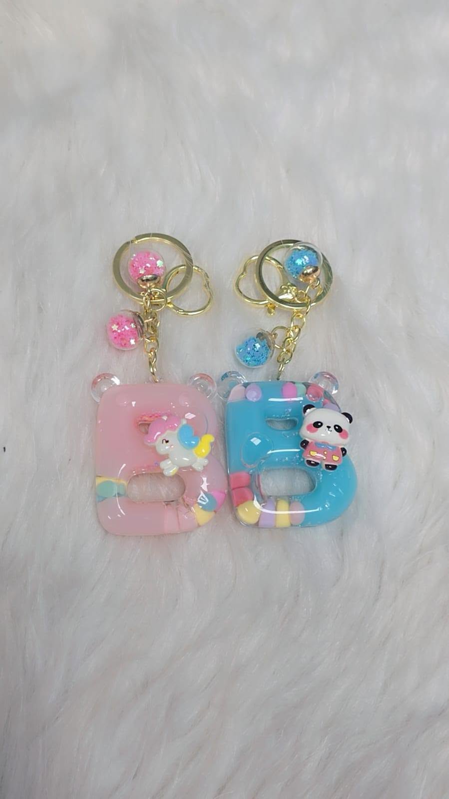 Alphabet Key Ring