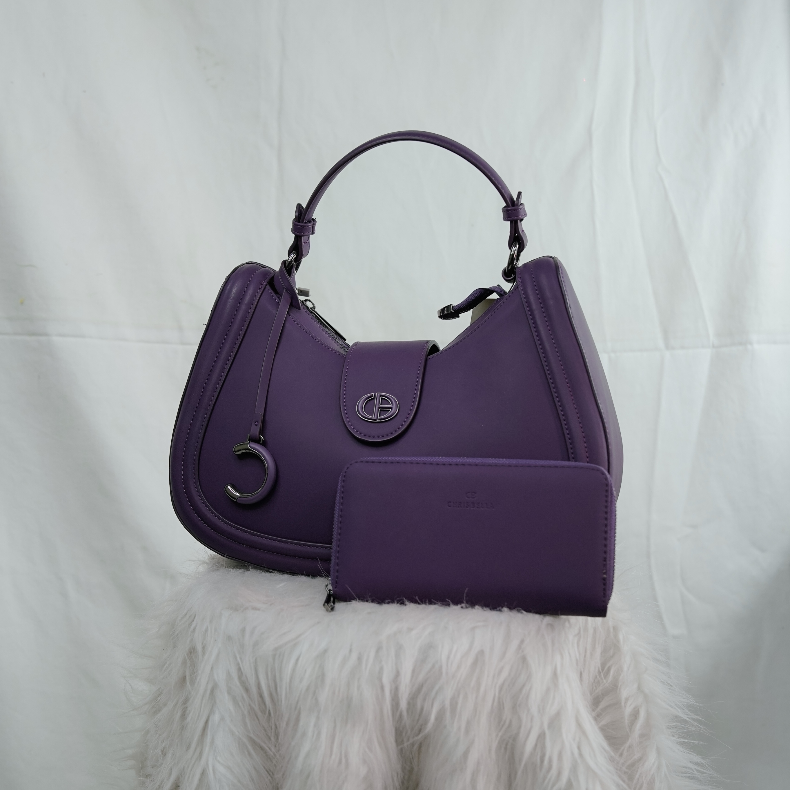 Chrisbella Brand Premium Leather Hand Bag — view 5