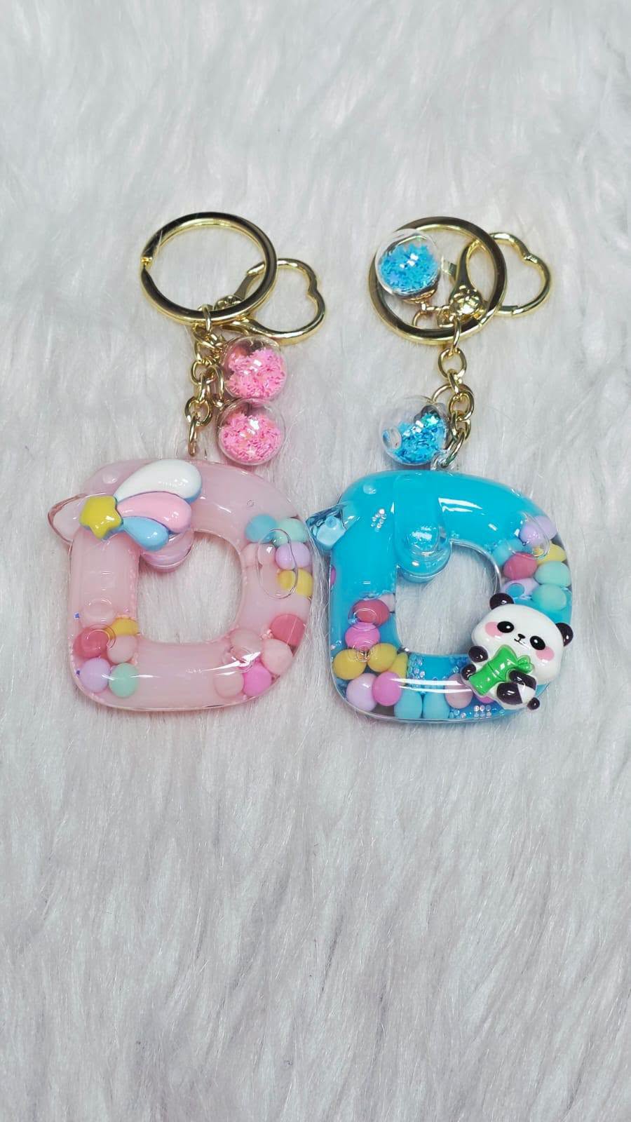 Alphabet Key Ring