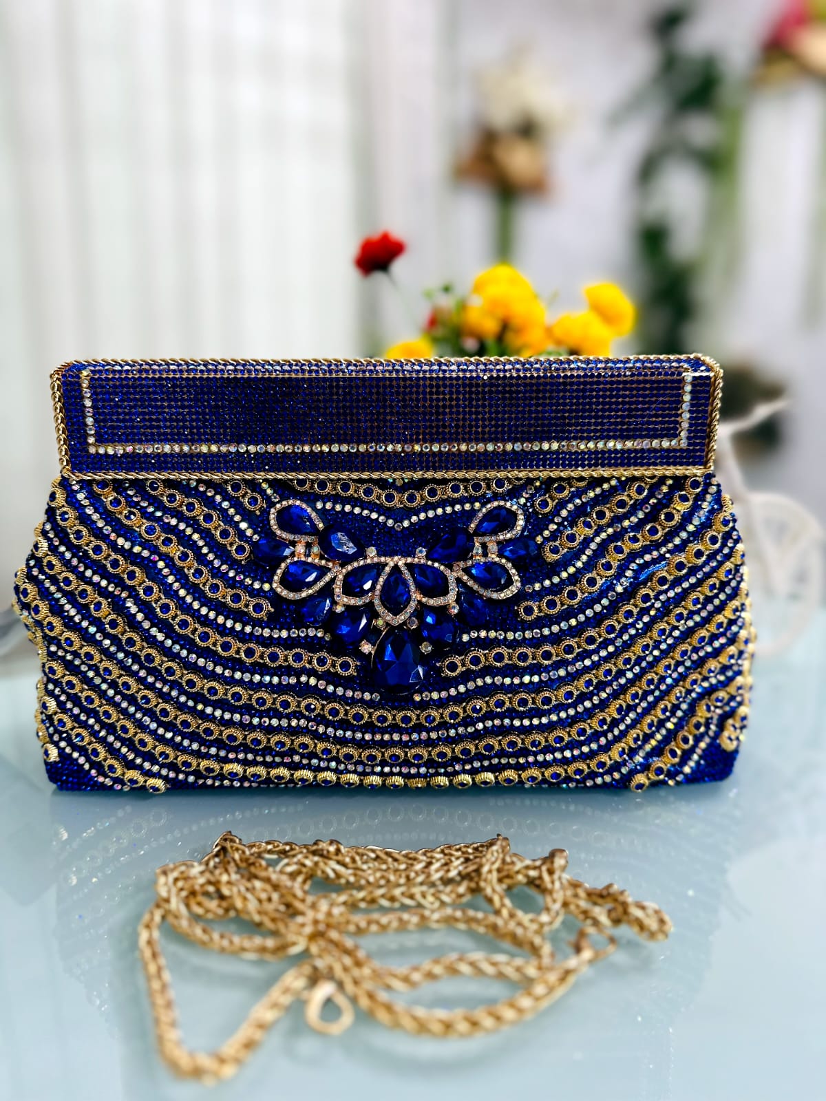Exclusive High Quality Blue Color Party Bag
