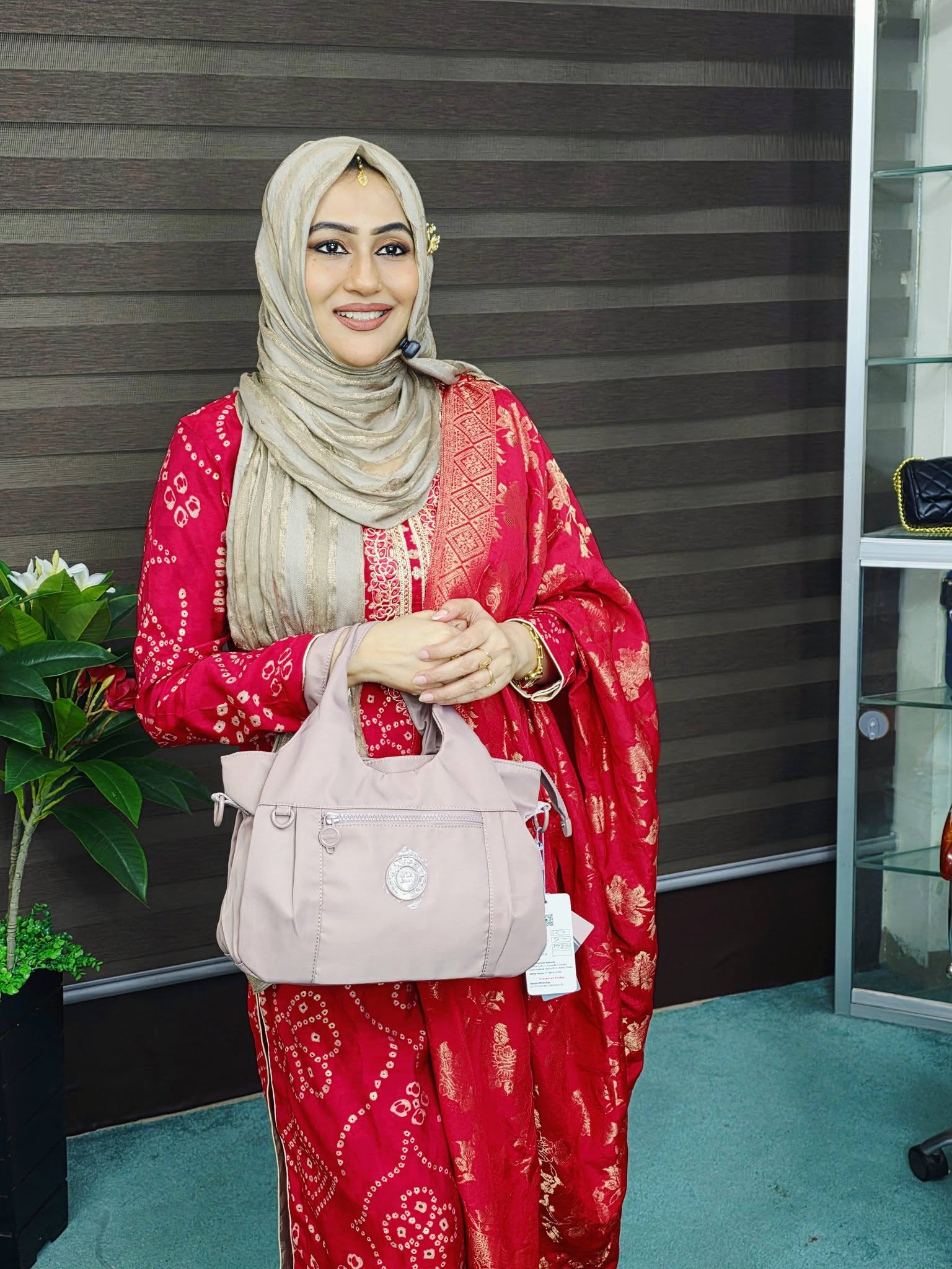 JIELSHI Premium Quality Fabric Material Bag 1233