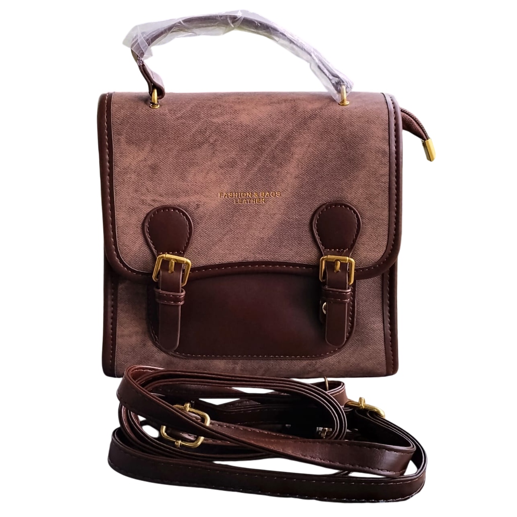 Fashion & Bags Leather Mini Backpack – Size: 8.5" x 8"