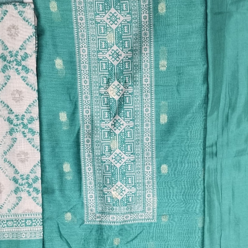 Premium Moheswari Silk Three Piece