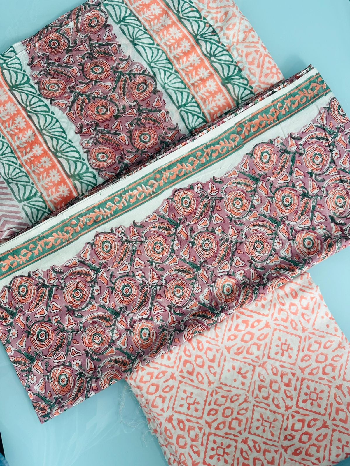 Fine Cotton Three Piece