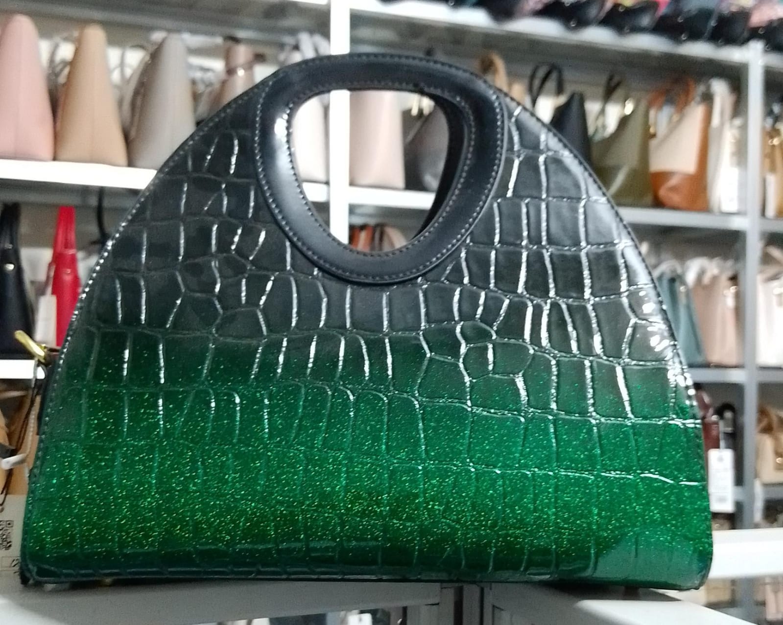 Glossy Green Bag