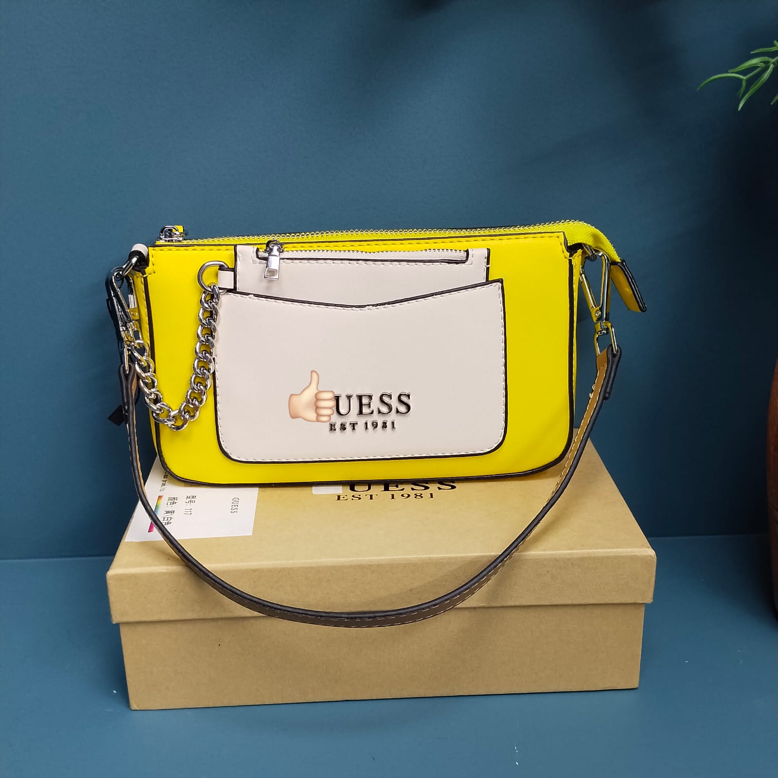 GUESS Brand Luxurious Mini Shoulder Bag (8.5" x 5.5")
