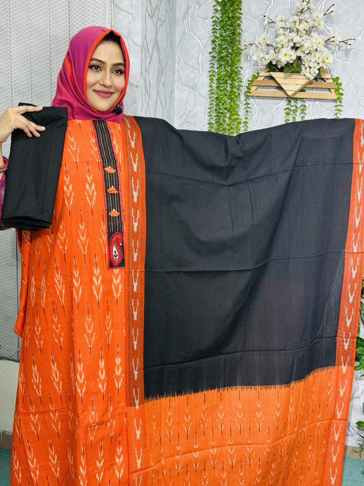 Ikat Brand Exclusive Cotton Three Picec(SP:2750)
