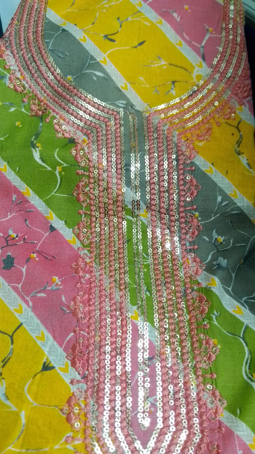 Indian Gorgeous Cotton Three Piece