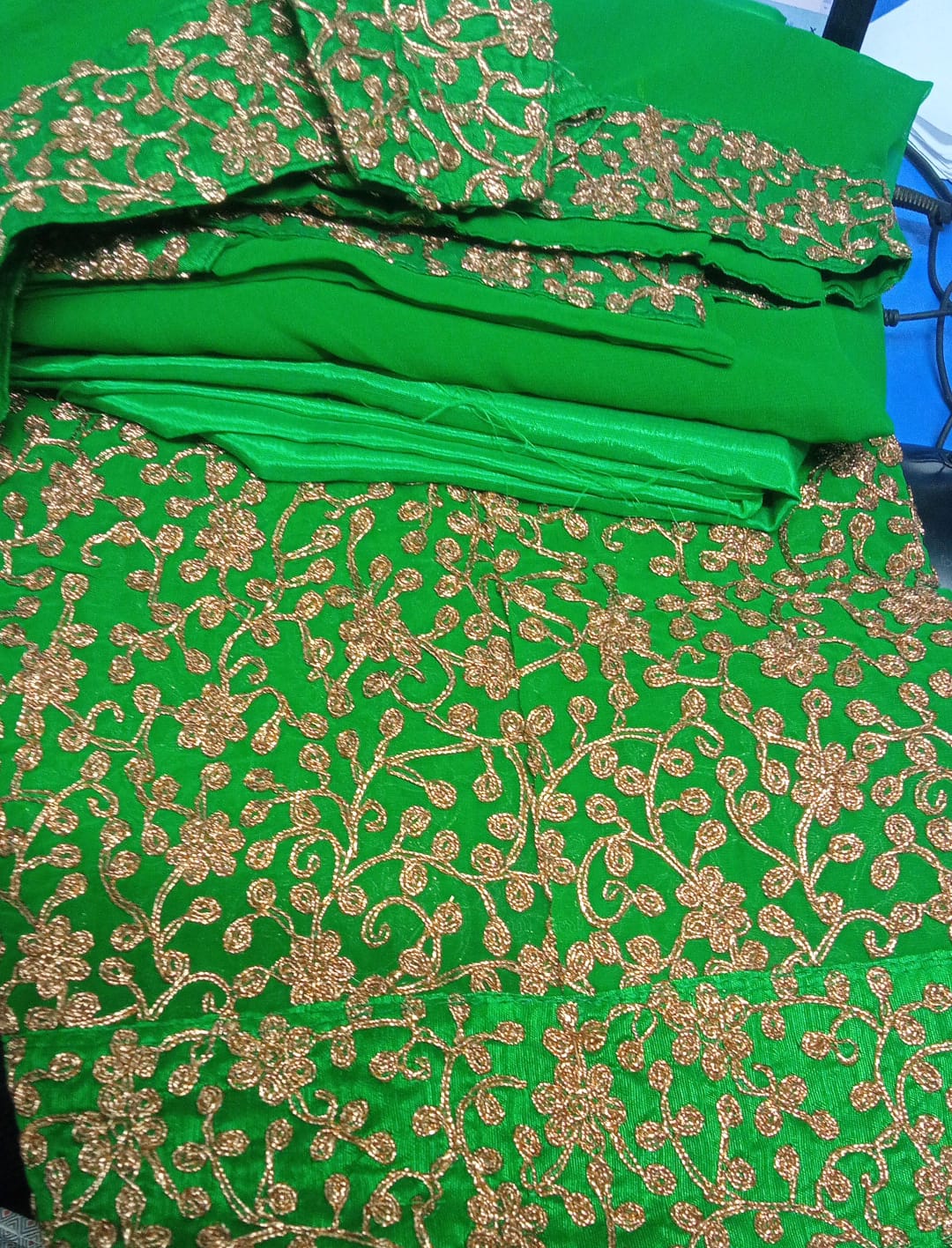 Indian Party Silk Three Pieces (SP:1380)