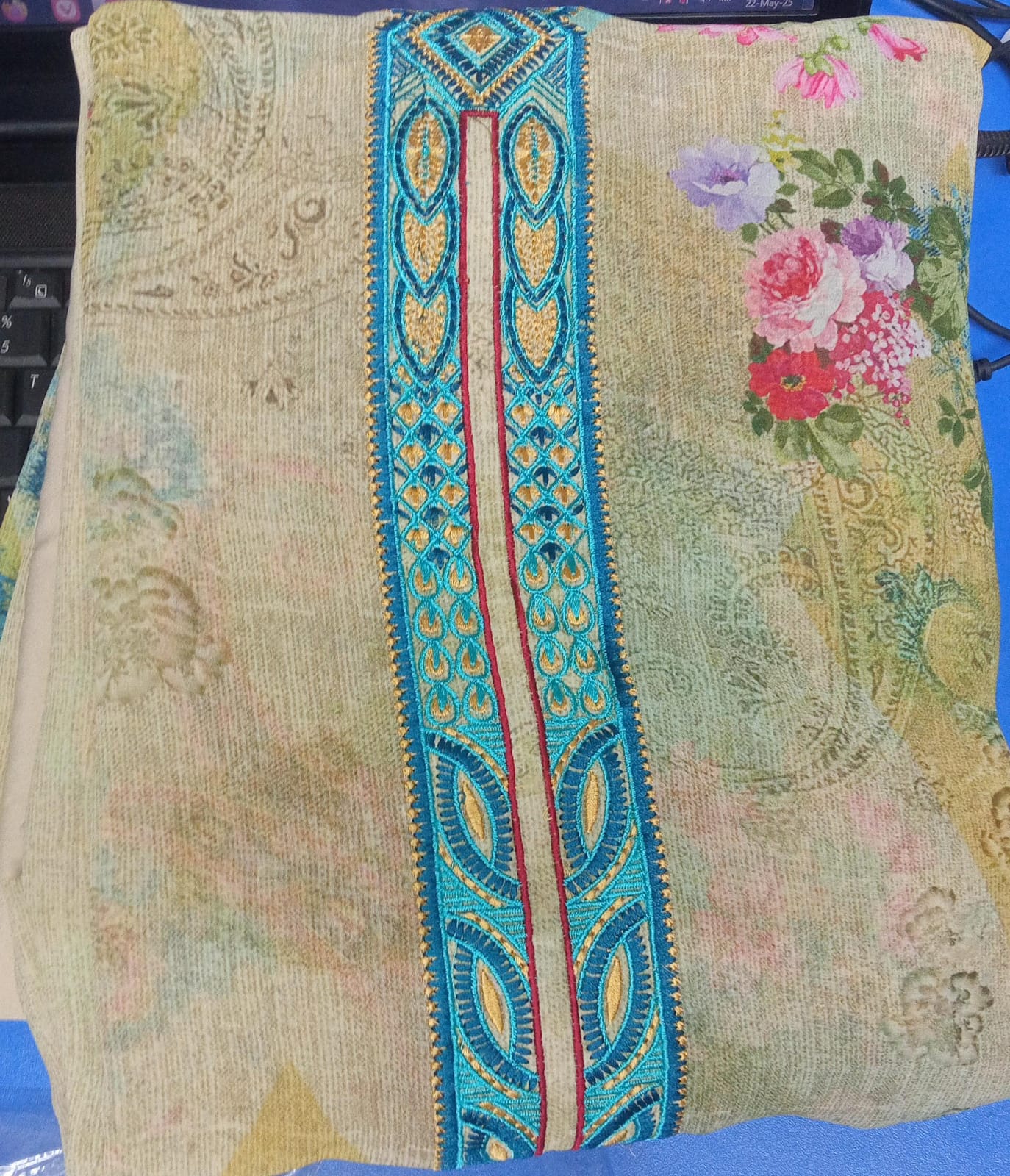 Indian Party Silk Three Pieces (SP:1880)