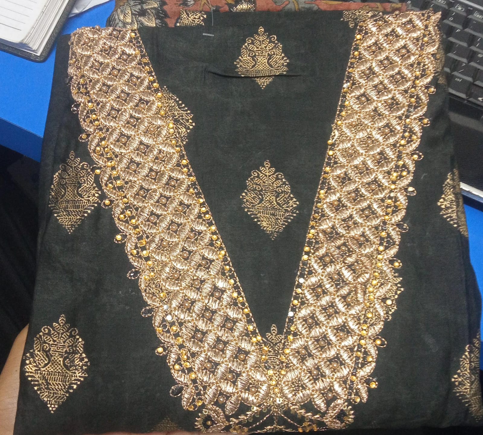 Indian Party Silk Three Pieces (SP:1980)