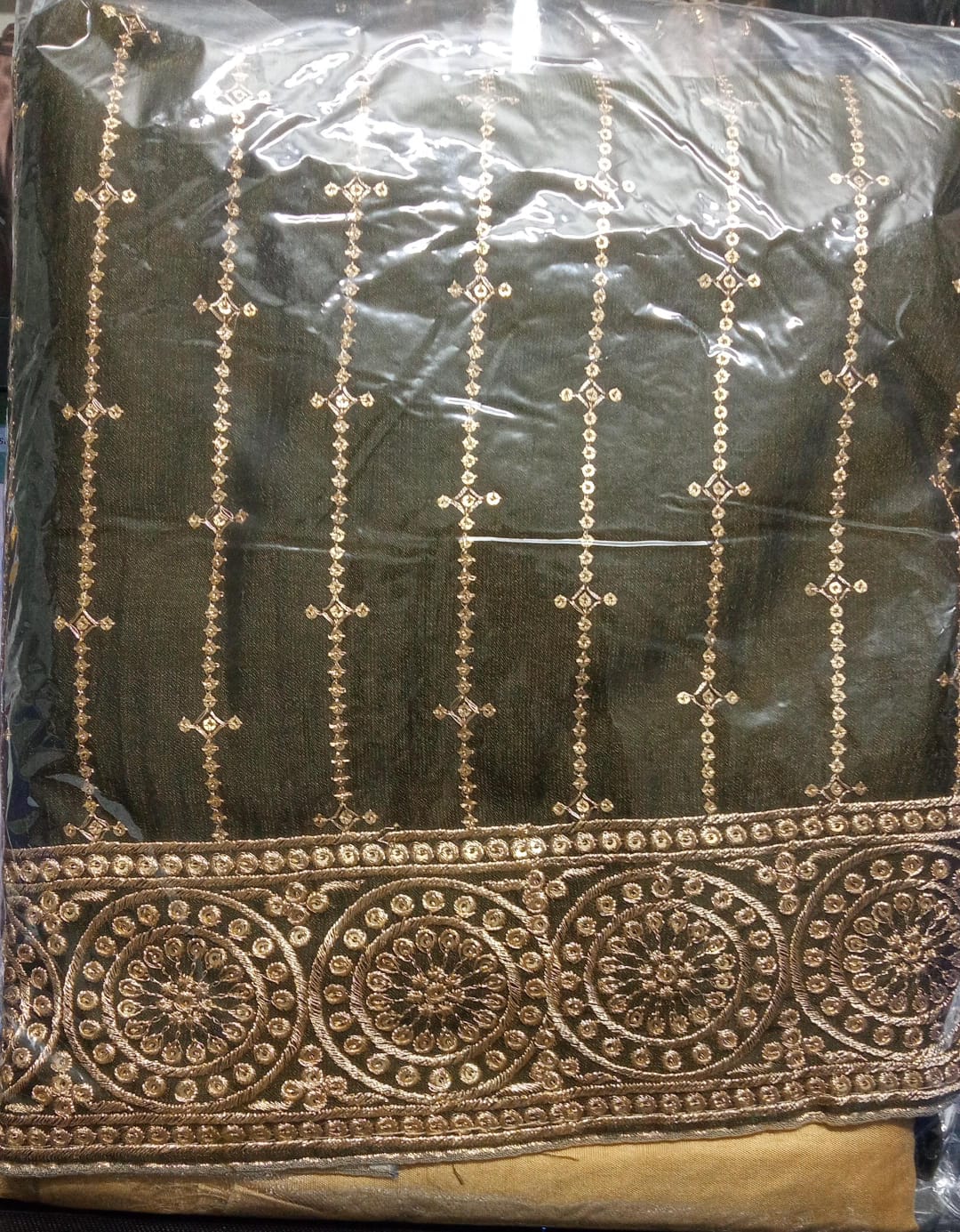 Indian Party Silk Three Pieces (SP:5800)