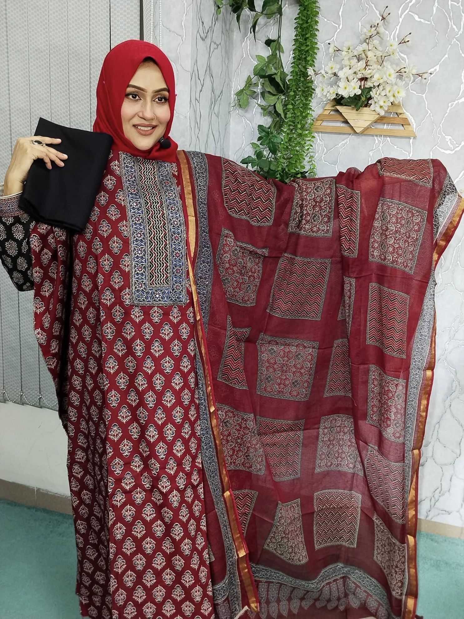 Indian Premium Cotton Three Piece