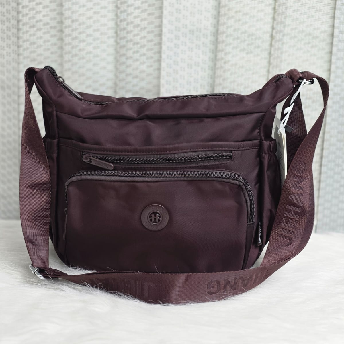 JIEHANG Brand Premium Fabric Crossbody Bag 841