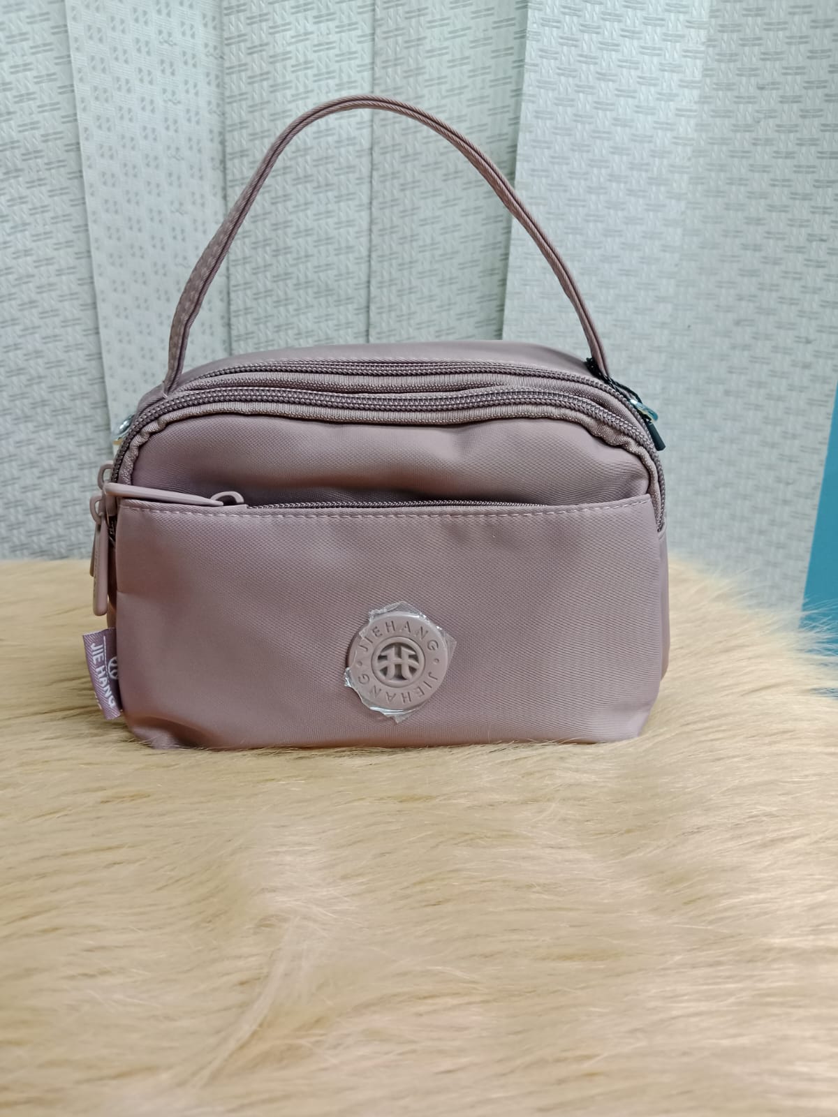 JIEHANG Luxury Hand Bag with Long Belt