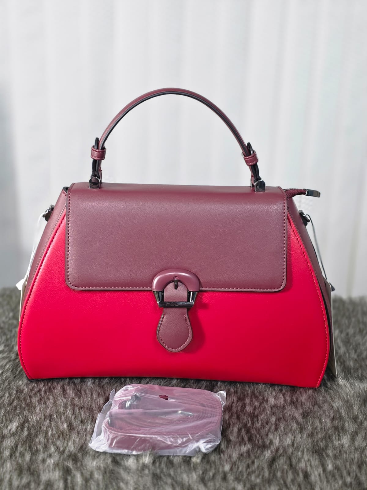 JK Brand Luxurious Hand Bag with Long Belt