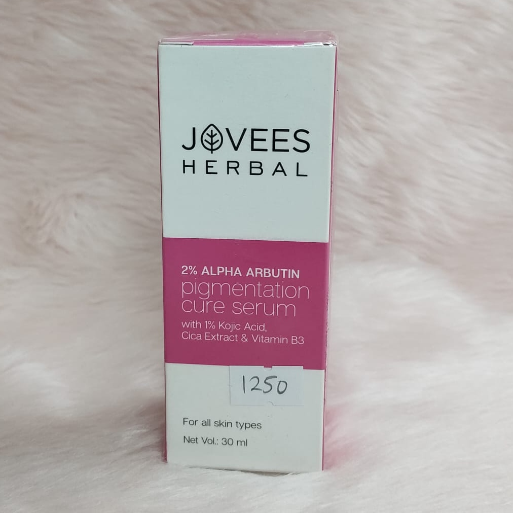 Jovees Herbal 2% Alpha Arbutin Pigmentation Cure Serum – 30ml