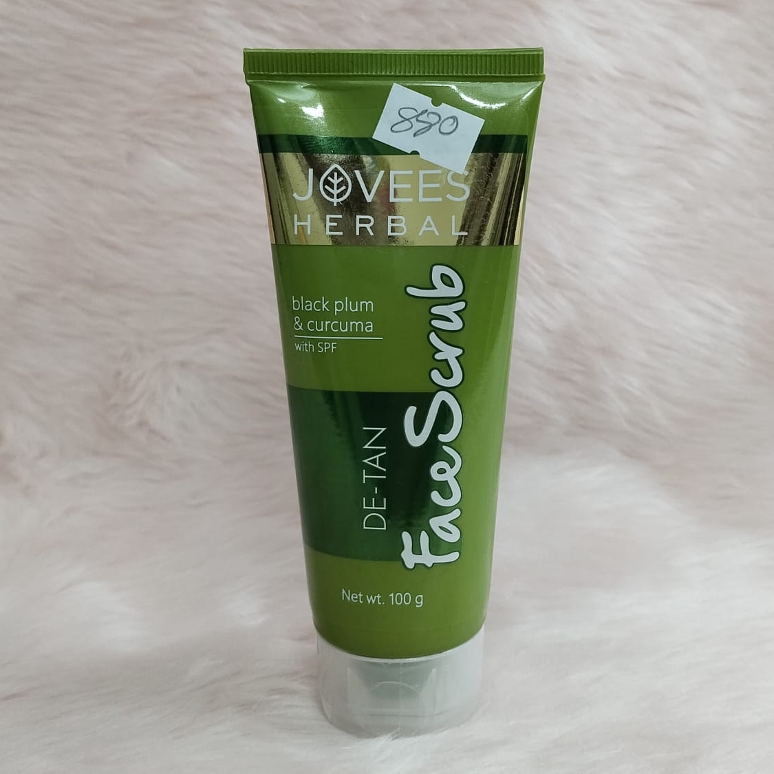 Jovees Herbal De-Tan Face Scrub – 100g