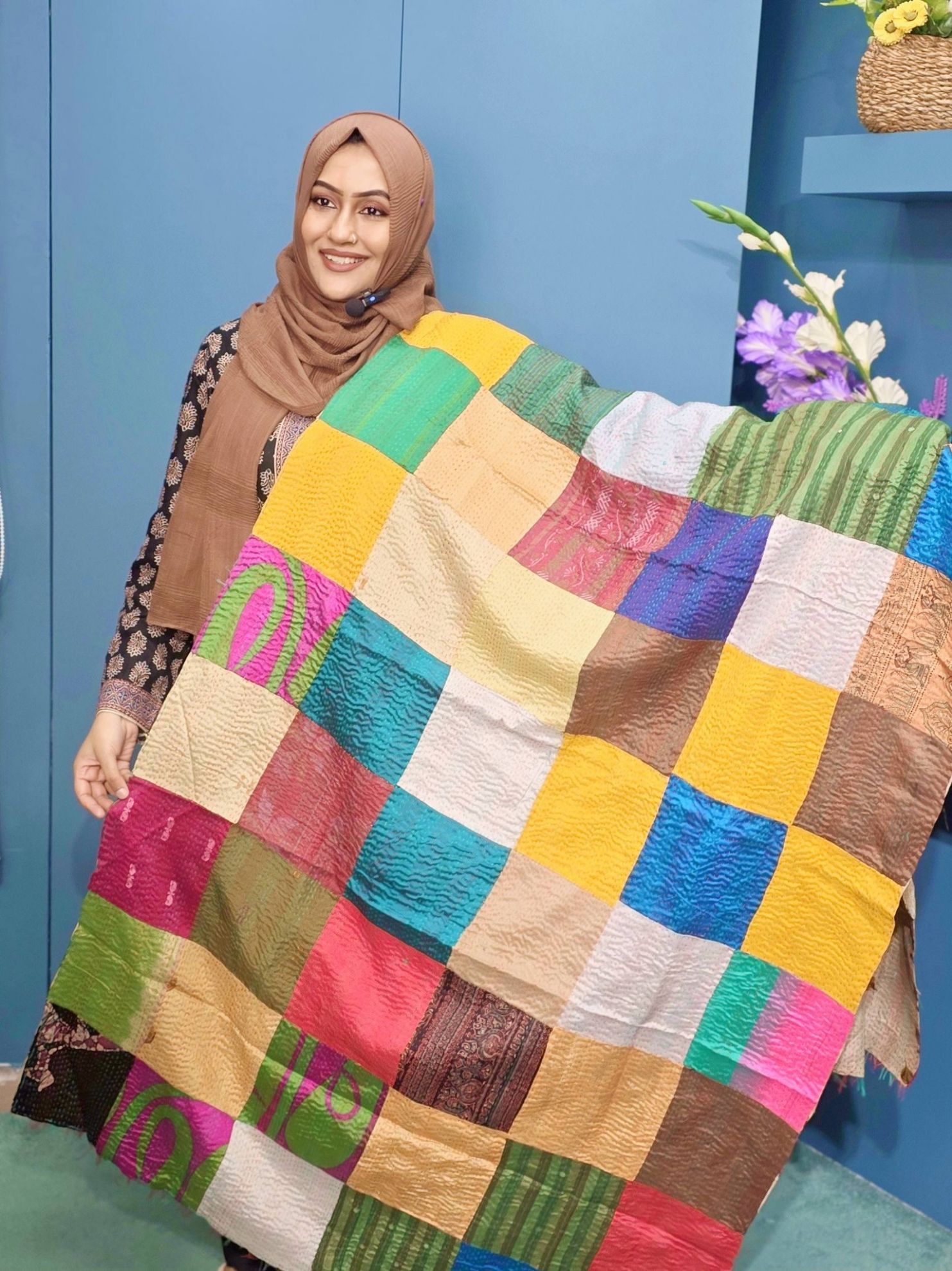 Katha Stiched Dupatta