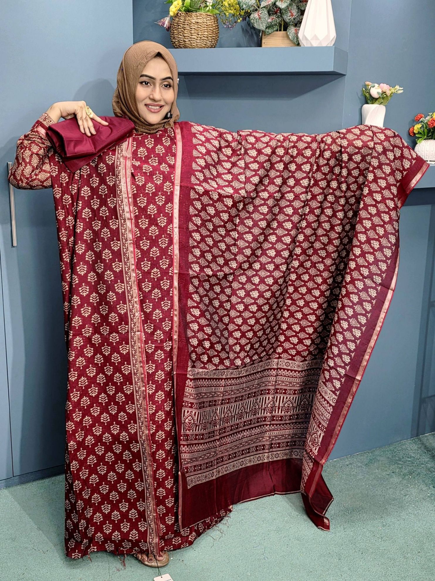 kota doria three piece