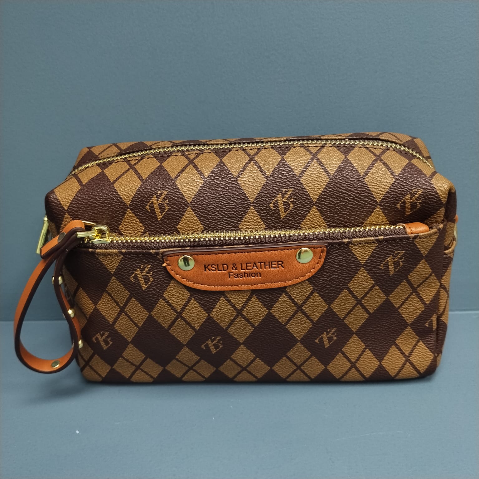 KSLD & Leather Luxurious Crossbody Belt Bag (880-1)