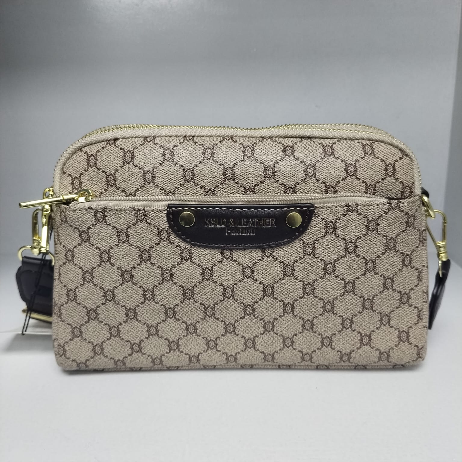 KSLD & LEATHER Luxurious Crossbody Belt Bag – 9.5” x 7”