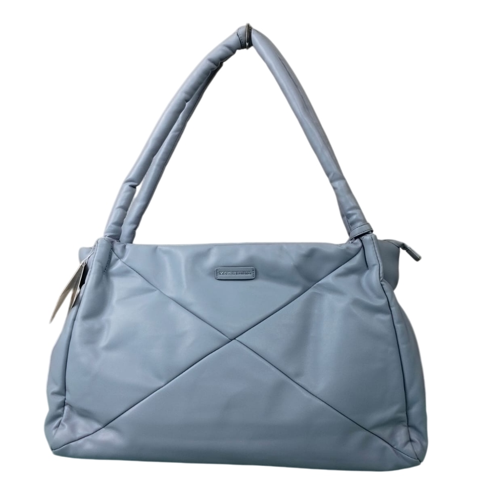 Max Studio Luxurious Leather Travel Bag- 12.5" x 20"
