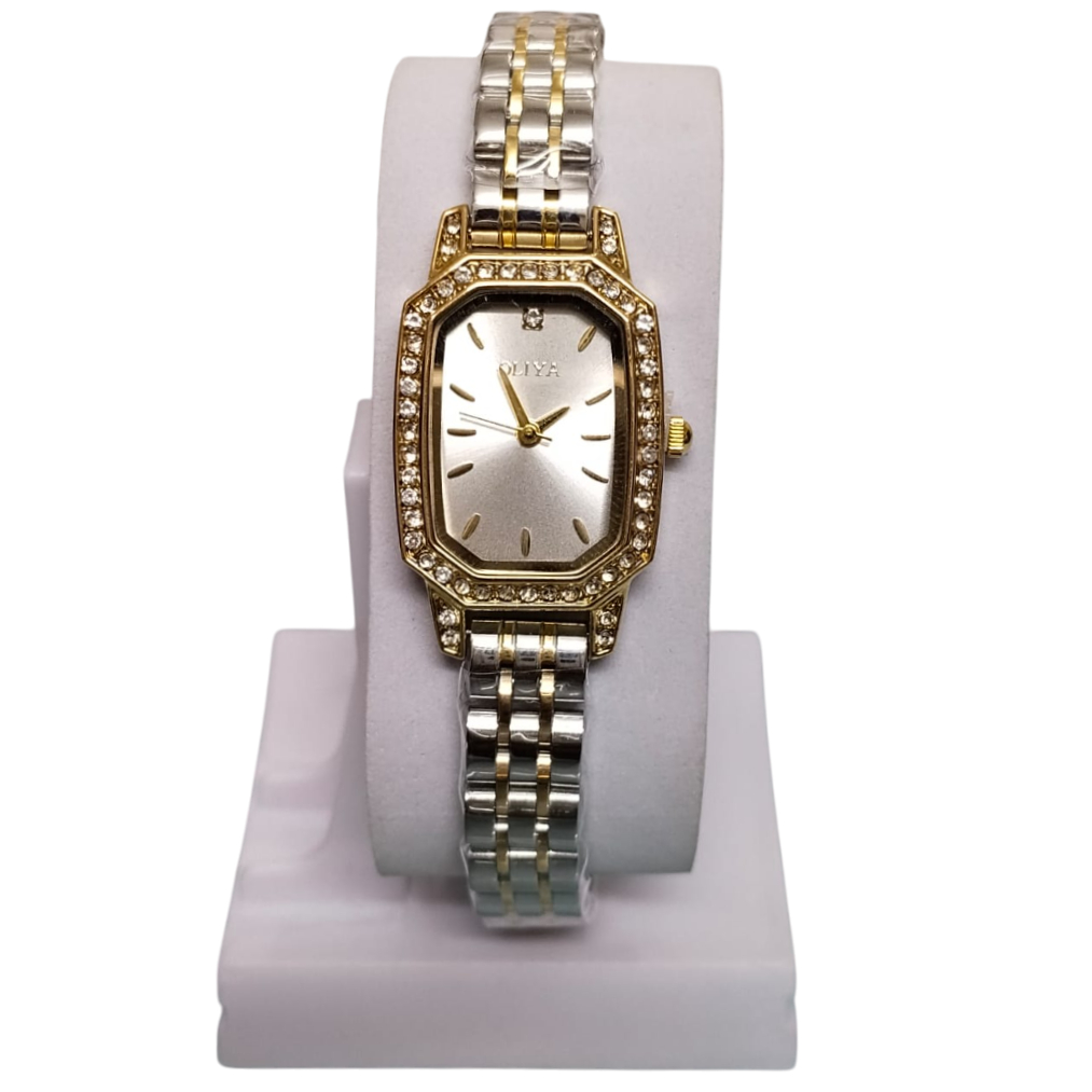 OLIYA (S-Square) Premium Stone Watch