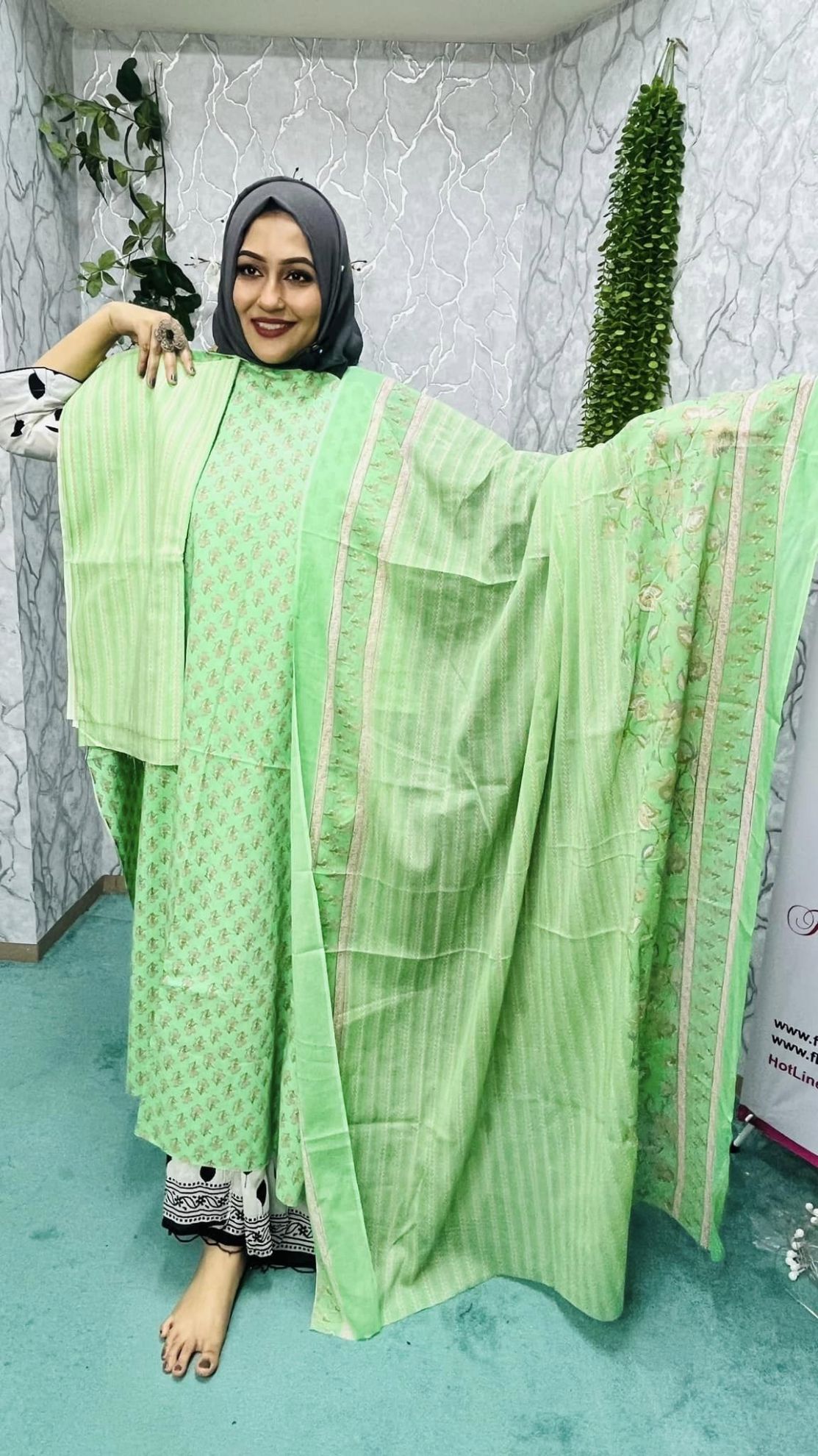 Orginal Indian Joypuri Three Pieces