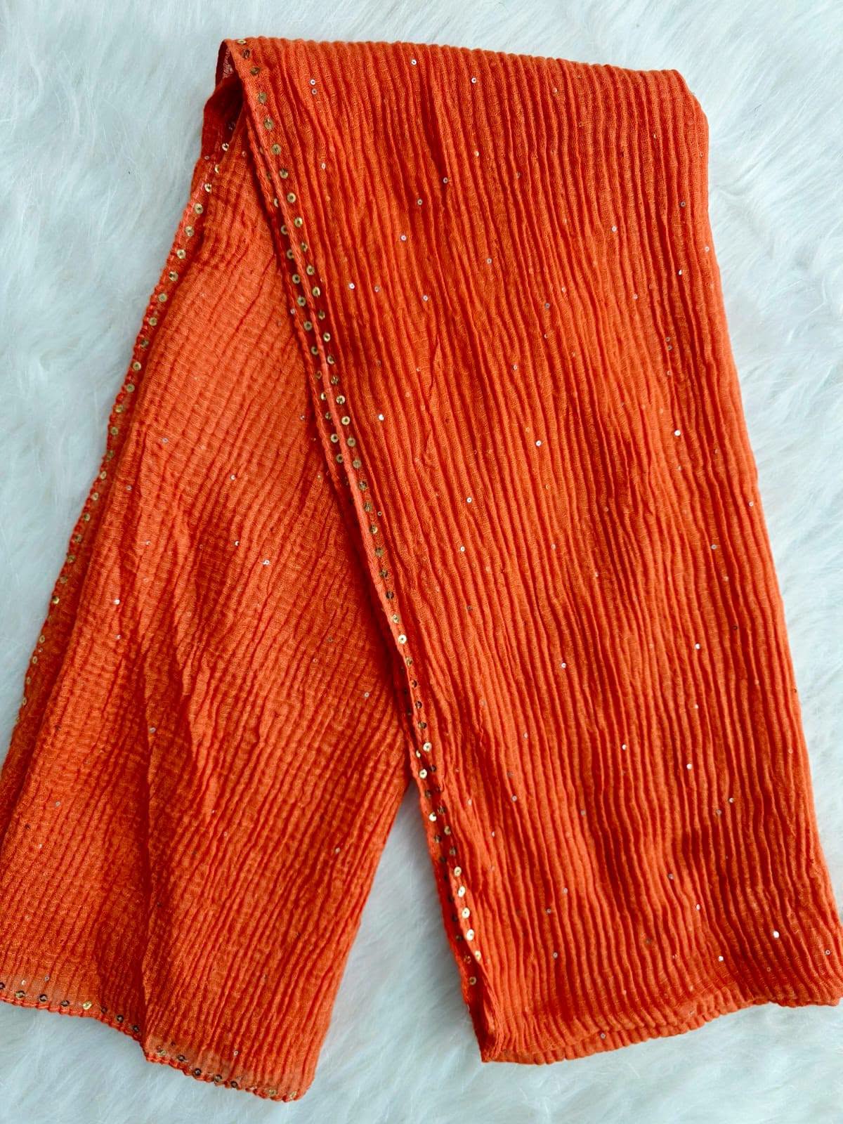 Party Crap Cotton Sequins Hijab