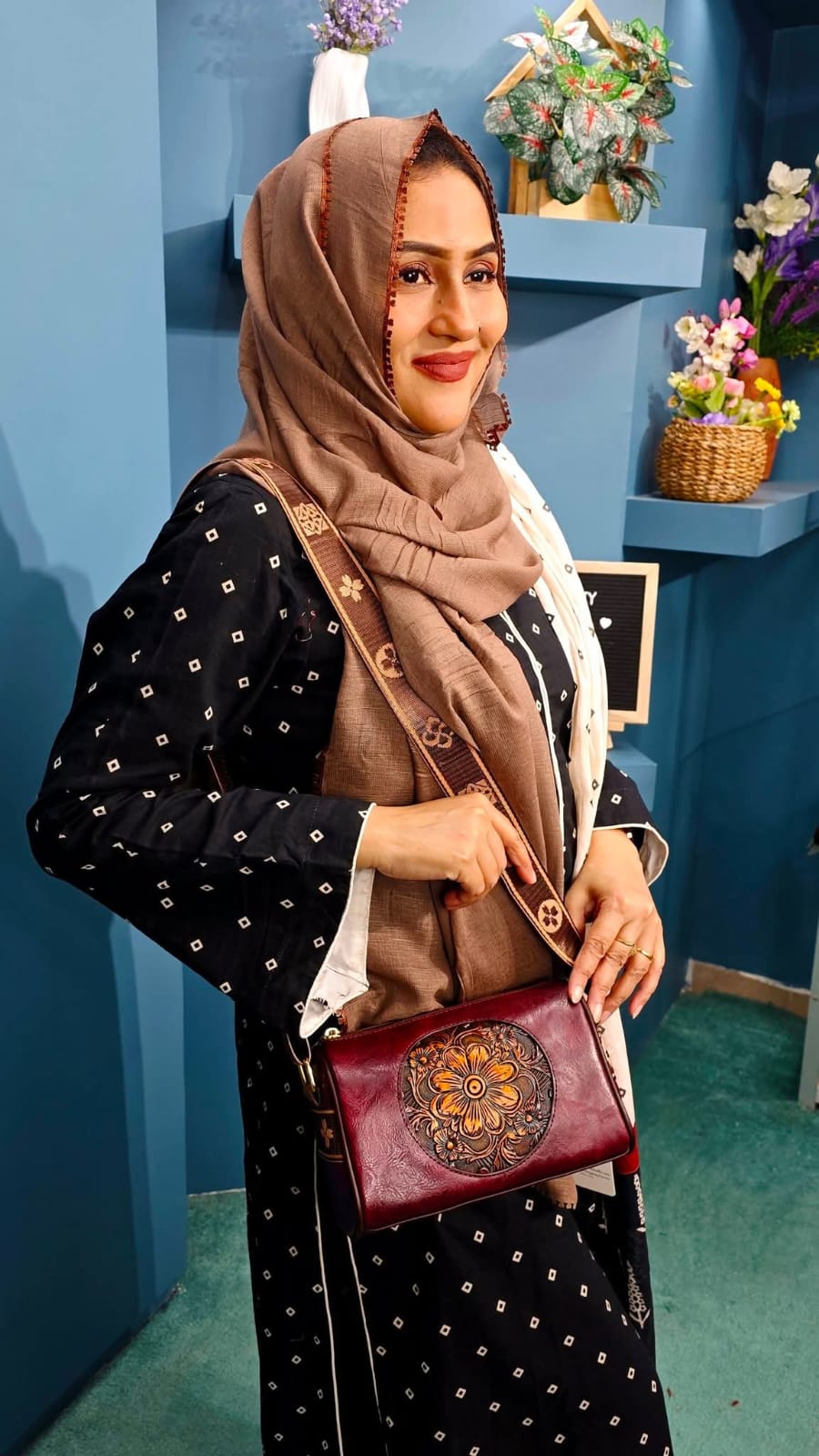 Premium Leather Crossbody Bag